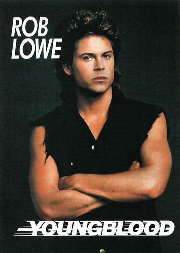 Rob Lowe in Youngblood (1986)