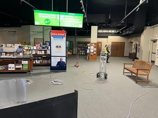 Maintenance in Legacy Lobby at the Creation Museum