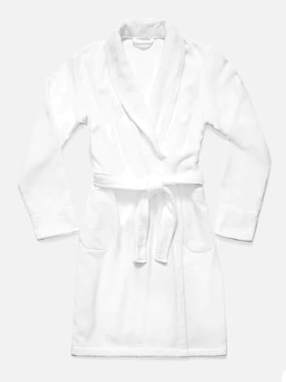 brooklinen super plush robe white