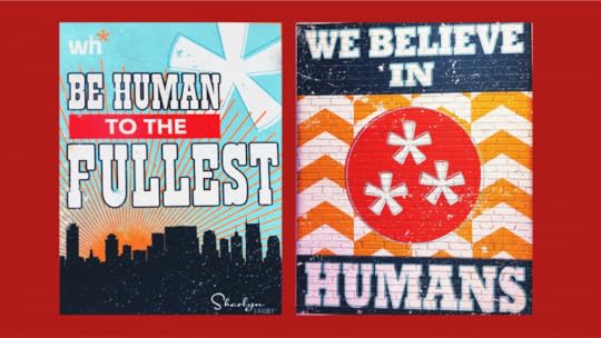 wall art be human in behavioral interview situations