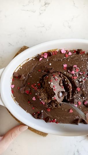 chocolate protein baked oats without banana spoon bite