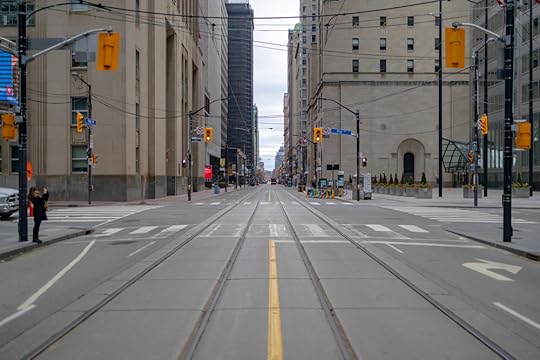 Empty downtown core