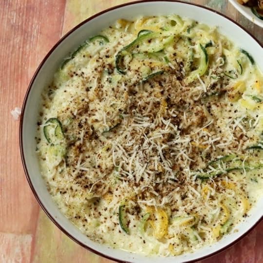 Zucchini Cacio E Pepe
