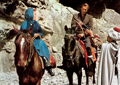 Marianne Hold and Lex Barker in Der Schut (1964)