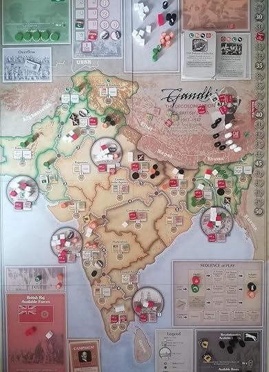 Gandhi board about halfway through the first Campaign