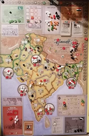 Gandhi board about midway through the second Campaign