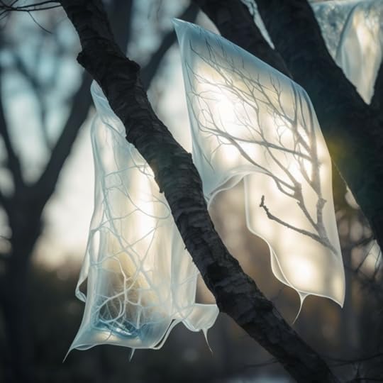 slimy things in tree