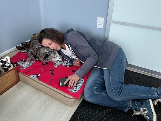 Andie saying goodbye to Karlie