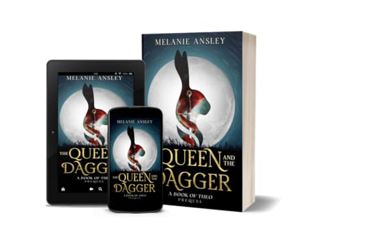 The Queen and the Dagger fantasy novella new cover