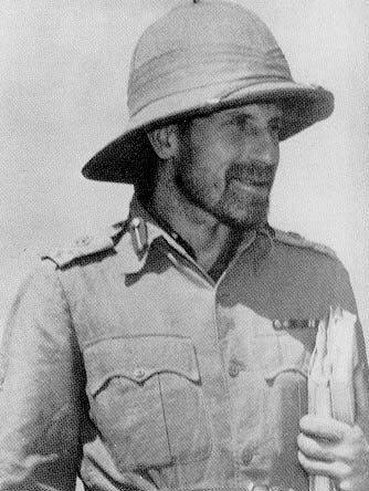 Brigadier Orde Wingate, leader of the Chindits (US Army Center of Military History)