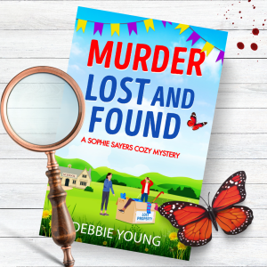 promotional image of the cover of Murder Lost and Found