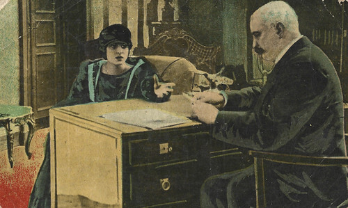 Pina Menichelli in La passeggera (1918)