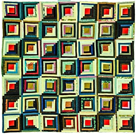 log cabin slave quilt