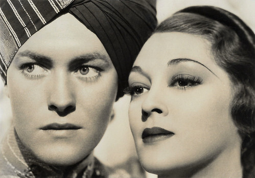 Richard Cromwell and Kathleen Burke in The Lives of a Bengal Lancer (1935)