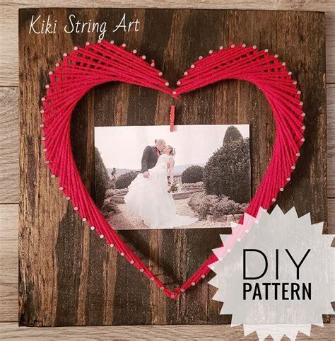 Art is important to people because it offers them a chance to deal most directly with the human condition, it educates students for future leadership and it builds empathy. string art heart pattern printable string art template diy etsy