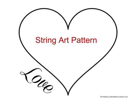 Hammer the nails into the wooden board along . string art template string art pattern diy string art heart etsy canada