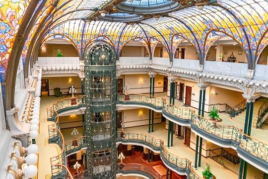 Gran Hotel Ciudad de Mexico lobby one of the best hotels in Mexico City