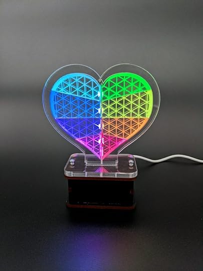 “Inner Glow” LED Heart