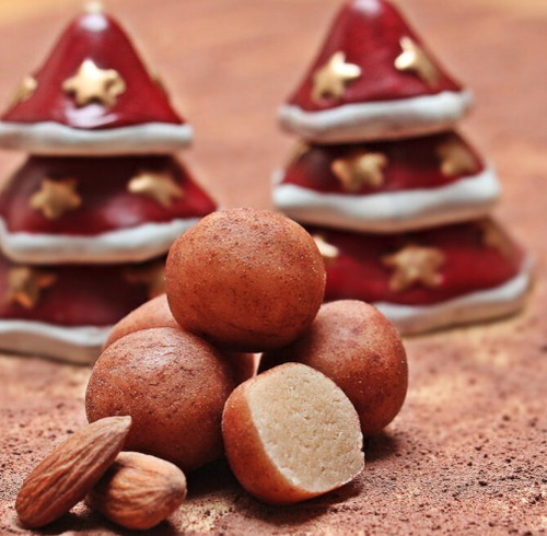 German marzipan potatoes