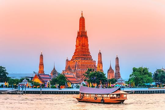 colorful temple in bangkok thailand