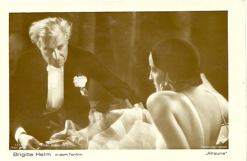 Brigitte Helm and Albert Bassermann in Alraune (1930)