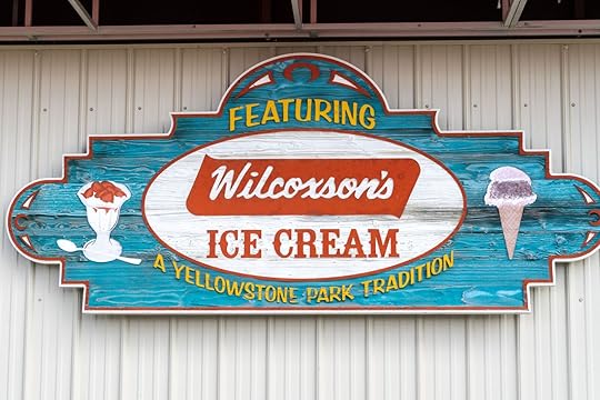 yellowstone ice cream sign