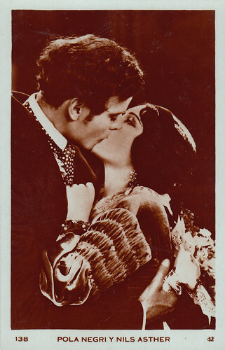 Pola Negri and Nils Asther in Loves of an Actress (1928)