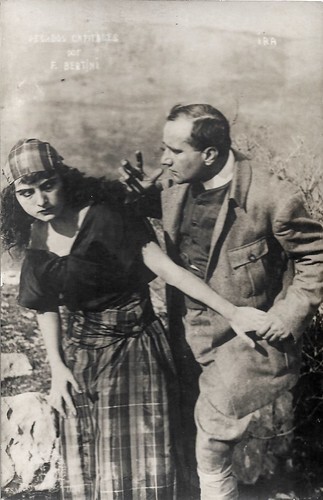Francesca Bertini and Gustavo Serena in L'ira