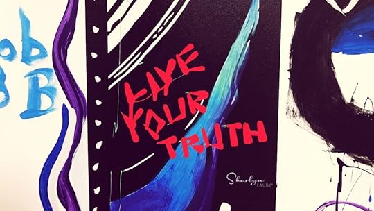 wall art about trust and employee engagement live your truth