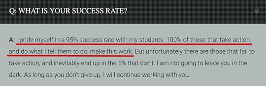 adam cherrington review students success rate