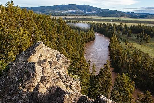 lookout rock at paws up in montana