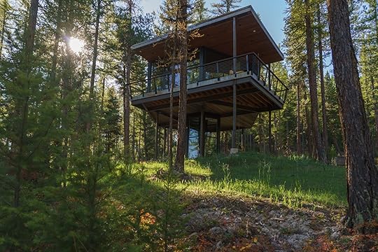tree haus at the green-o in montana