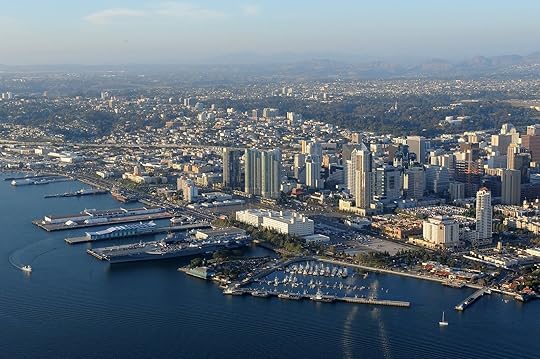 Museums in San Diego - USS Midway Museum aerial shot