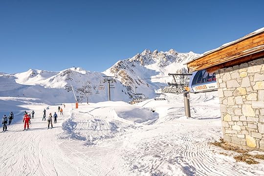 ski lesson location at club med tignes