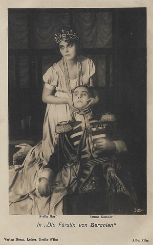 Stella Harf and Bruno Kastner in Die Fürstin von Beranien (1918)