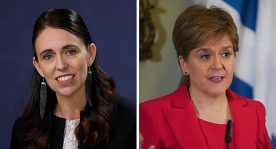 Former NZ PM Jacinda Ardern and resigning First Minister of Scotland Nicola Sturgeon (Images: AAP)