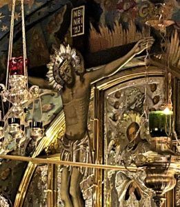 Jesus at Church of the Holy Sepulcher