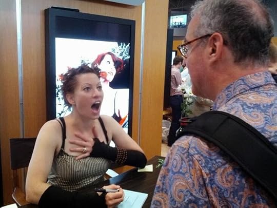 Amanda Palmer, astonished