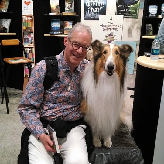 I never expected to meet Lassie!