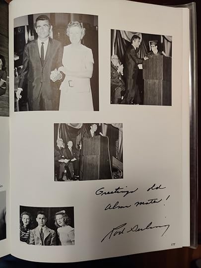From my high school yearbook. Rod Serling came back to speak to the graduating class before mine.