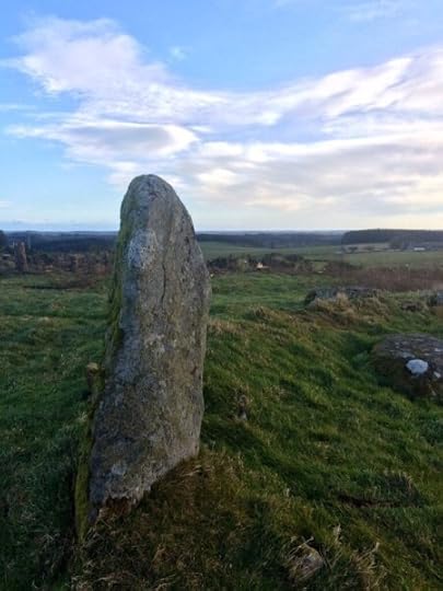 Stone at Aikey Brae