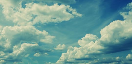 fluffy clouds