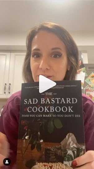 Rachel Corsini cooks from the sad bastard cookbook