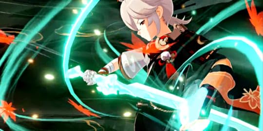 Kaedehara Kazuha battery genshin impact