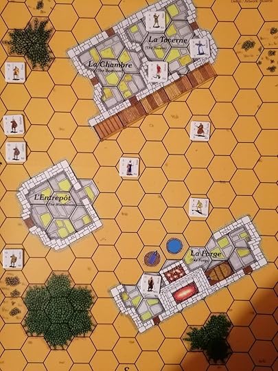 The first scenario of Sherwood with its initial set up