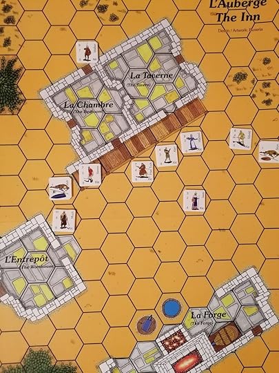 The first scenario of Sherwood after several turns.