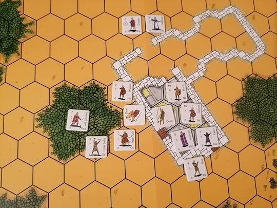 Map at the end of the third turn.