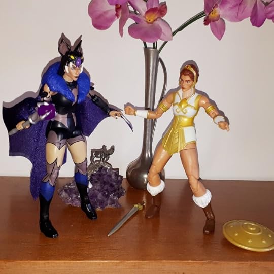 Evil-Lyn disarms Teela