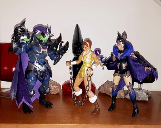 Evil-Lyn takes the captured Teela to Skeletor.