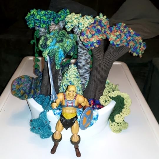 He-Man in the Eternian jungle. 